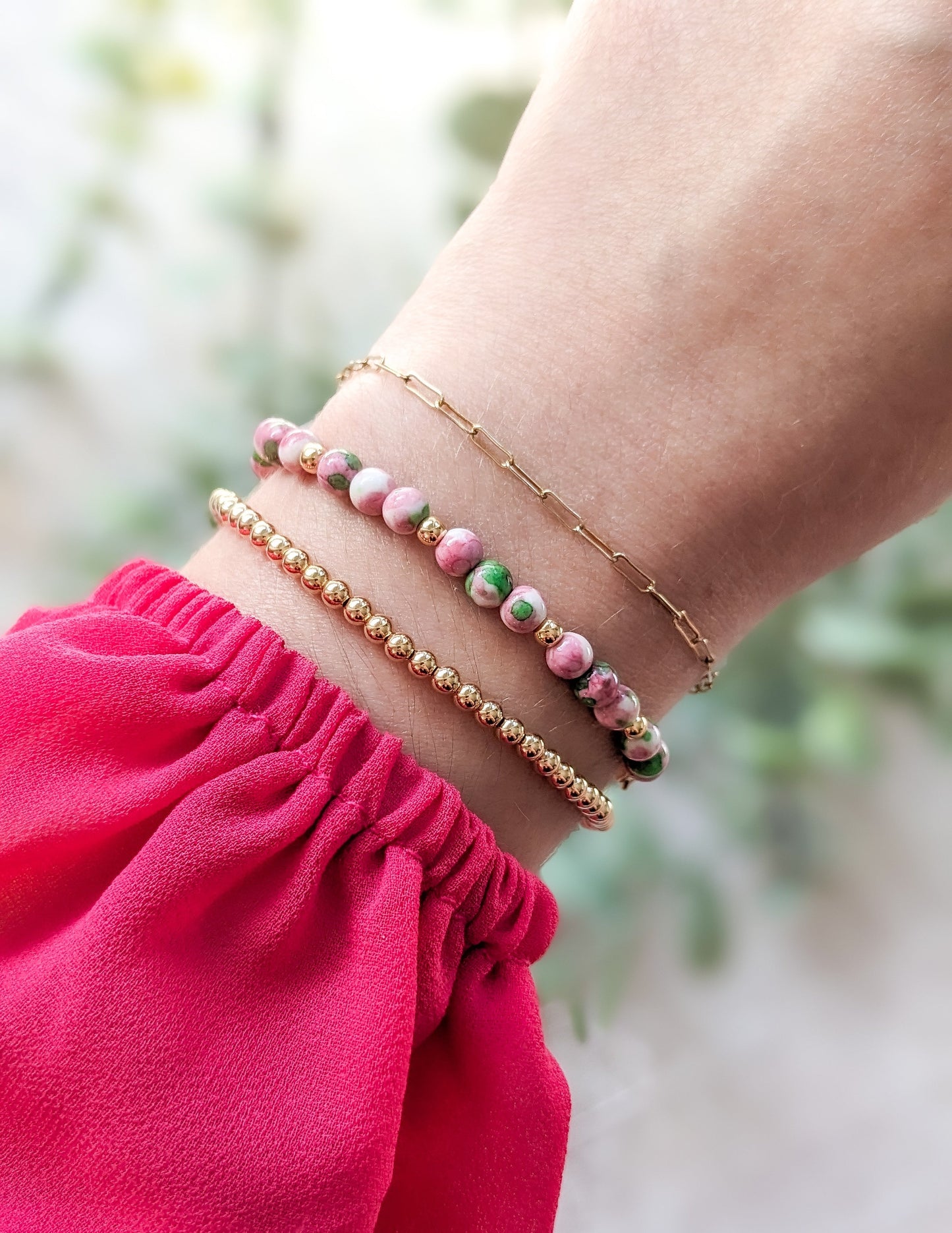 Bracelet Fleur de pluie
