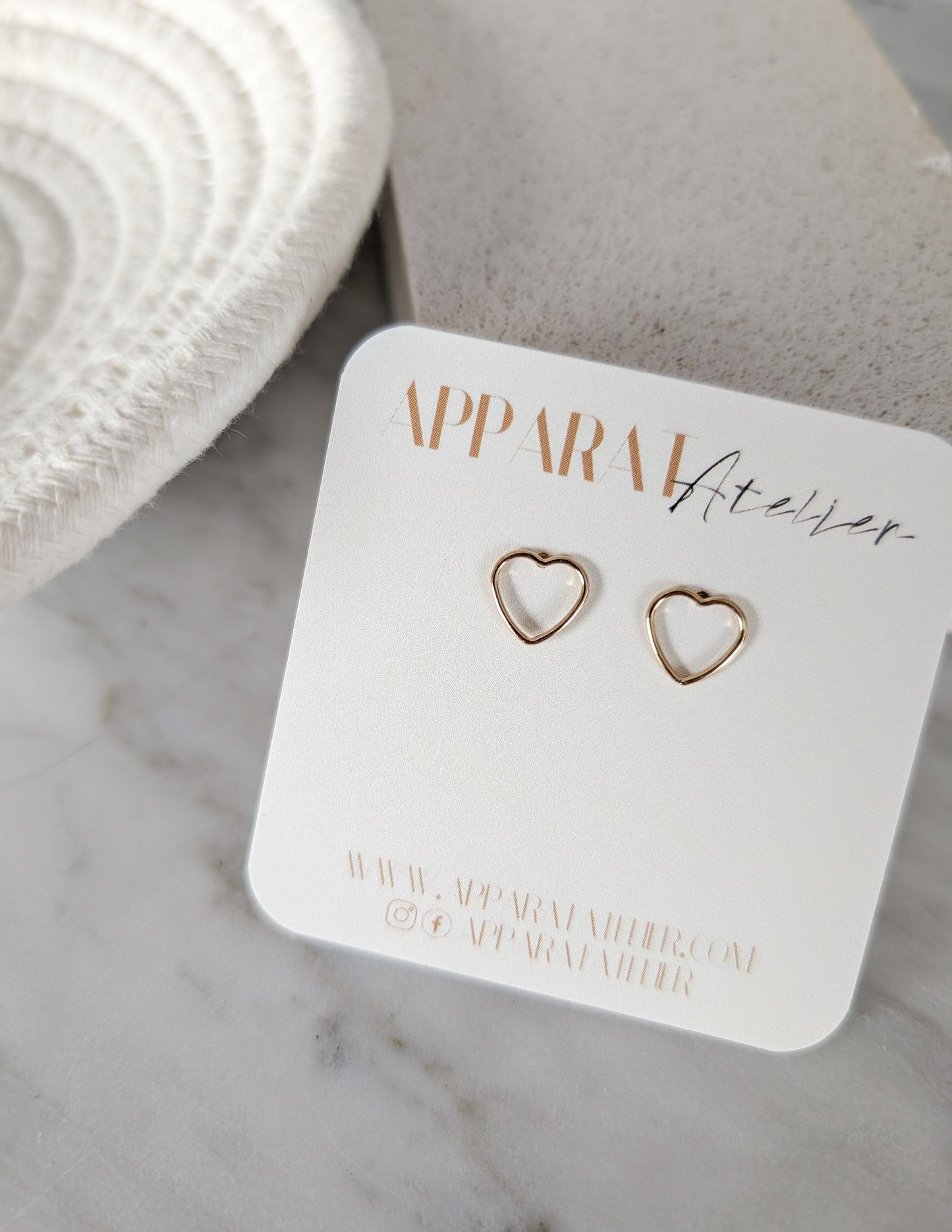 Boucles d'oreilles Amour