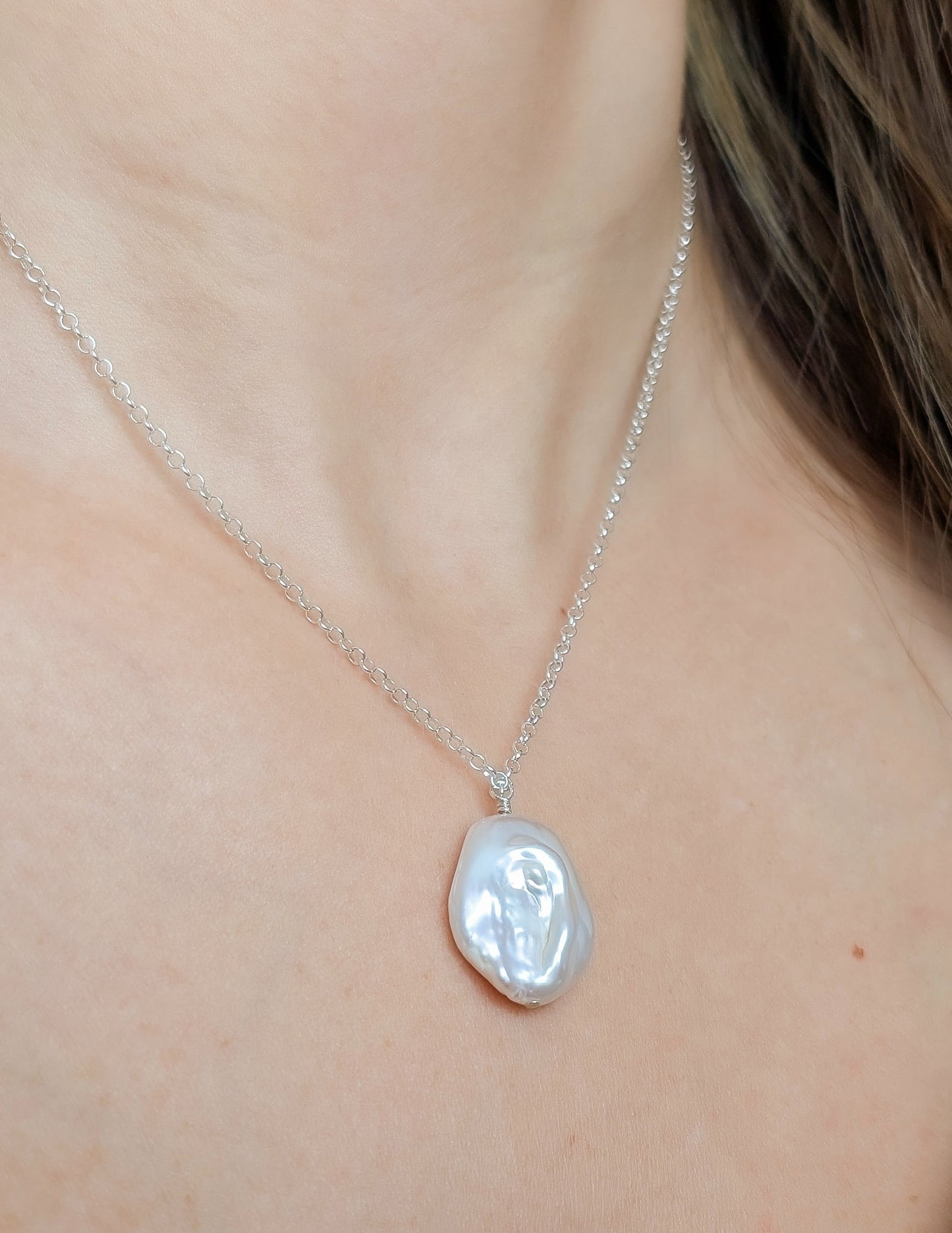 Collier Baroque - Argent sterling 925