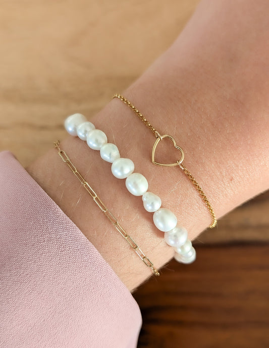 Bracelet Perlé