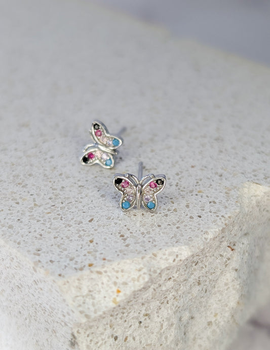 Boucles d'oreilles Papillon - Enfant